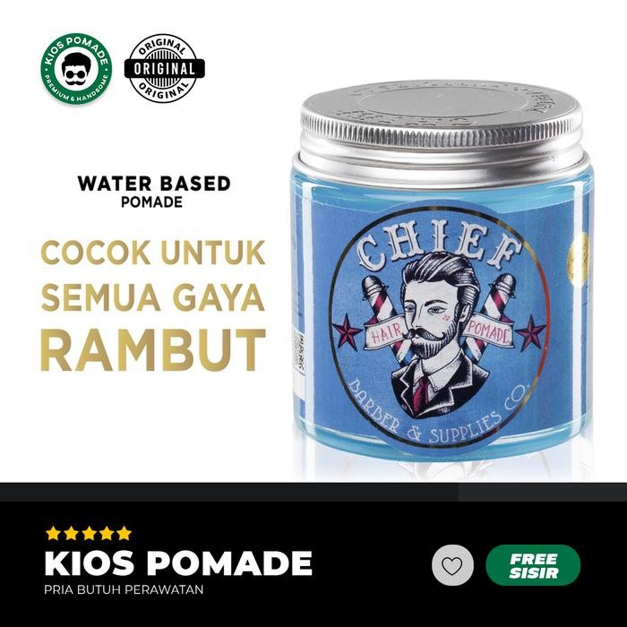 Pomade Chief Blue (120gr) - Chief Pomade Blue (DISKON)