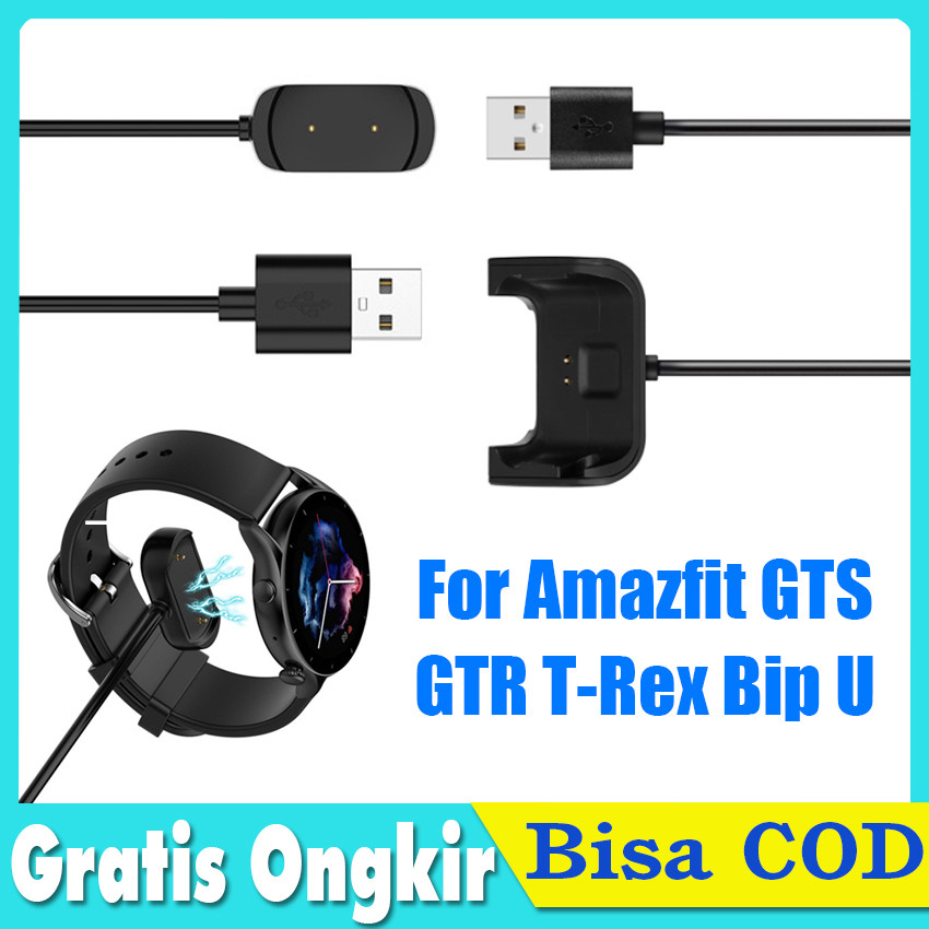 USB Charger Amazfit T-Rex Jam Tangan Xiaomi Watch Dock Charging Dock Portable Charger *
