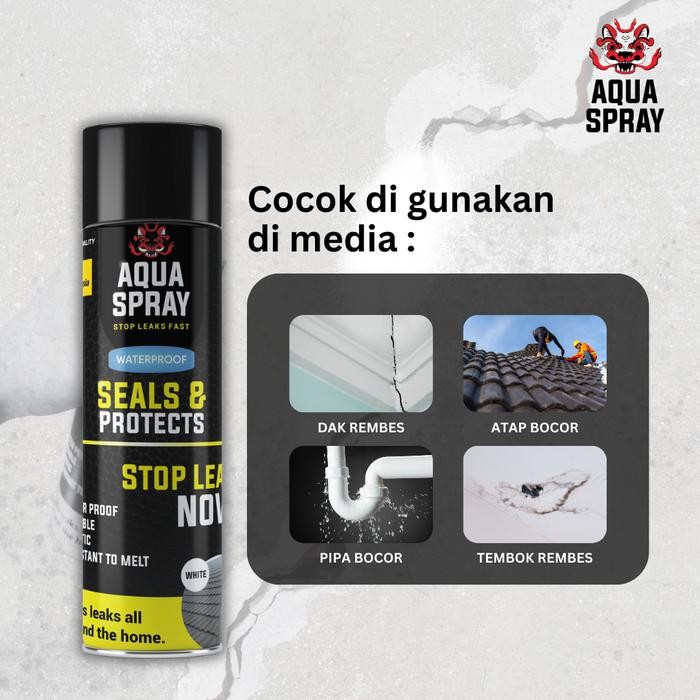 Aqua Spray - Penambal Kebocoran - Anti Bocor 500ml