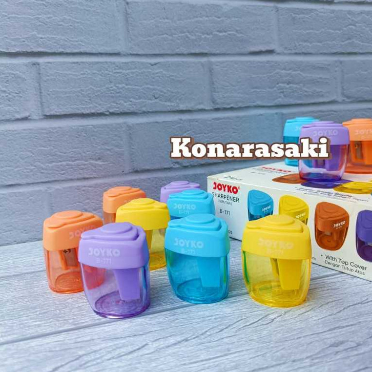 

( 24 PCS ) Sharpener Rautan Serutan Joyko B-171