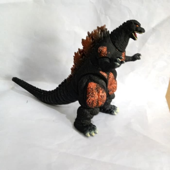 Mainan Godzilla Burning kaiju Movie