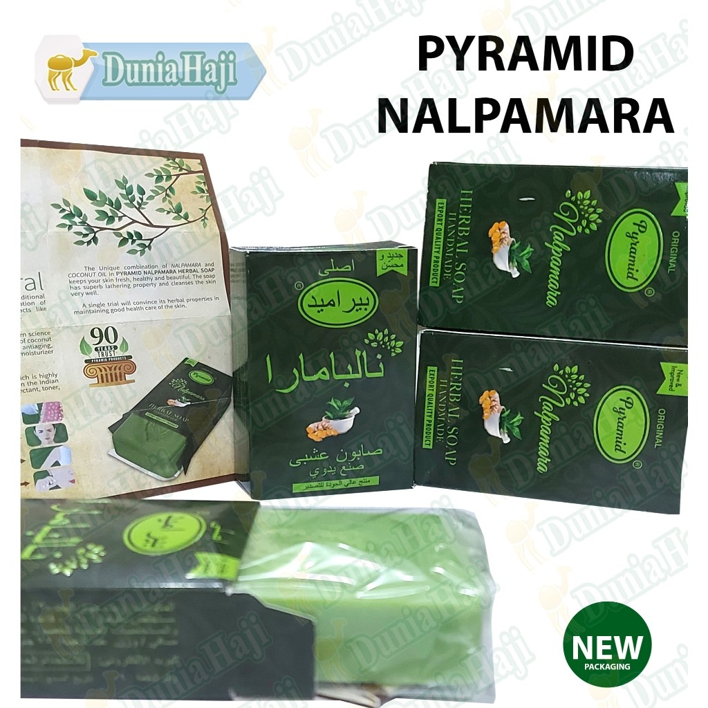 

SABUN ARAB PYARY/ PYRAMID 100% ORIGINAL SABUN HERBAL TURMERIC SOAP / NAPALMARA SOAP / SAFFRON SOAP