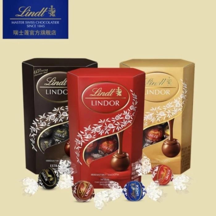 

Lindt Lindor Assorted Chocolate 200gr Terlaris