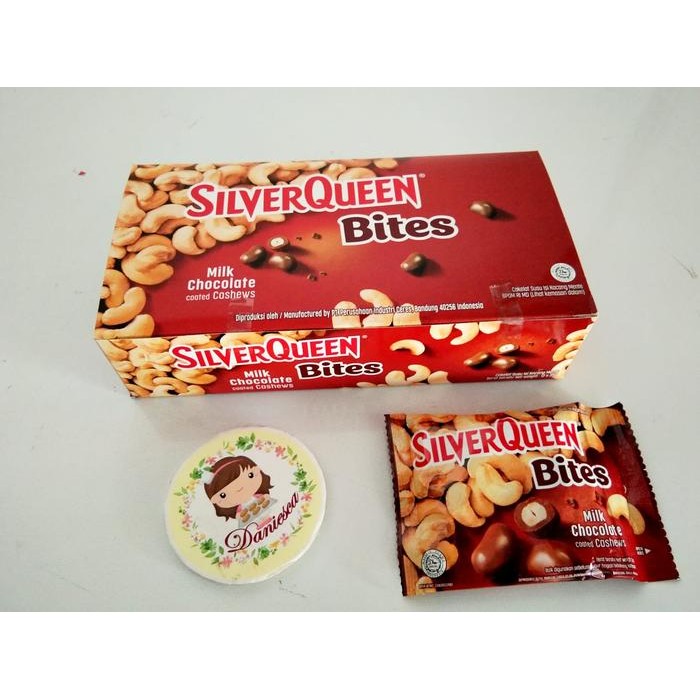 

1kg silverqueen mede cashew bites coklat kiloan Terlaris