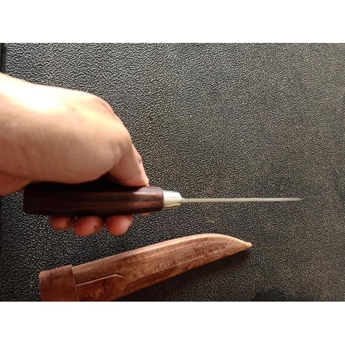 (Expert) Pisau Dapur Cap Garpu Lokal Sembelih Seset Kulit Daging Super Tajam