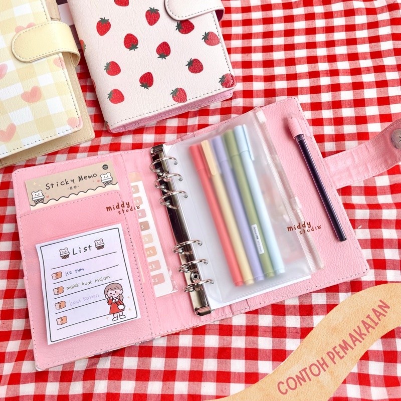 

[READY] BINDER PRINTING KEUANGAN A6-6ring BUDGETING READY STOCK