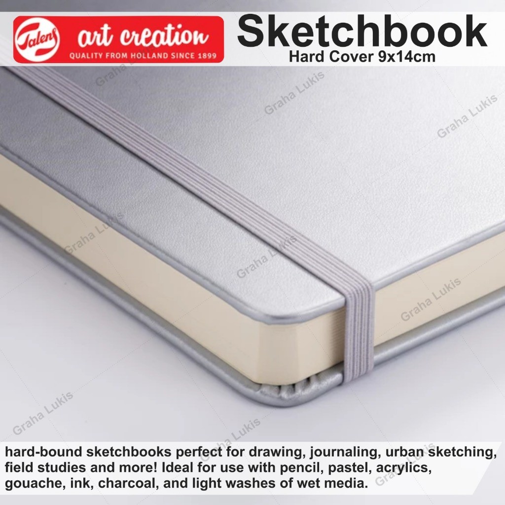 

[READY] Talens Art Creation Sketch Book 9x14 Hard Cover / Sketchbook Hard Cover 9x14cm