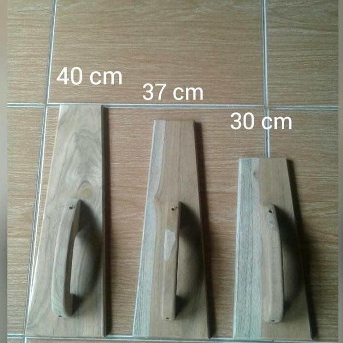 Obrali- Raskam / roskam kayu jati panjang 37cm, acian halus, acian mulus