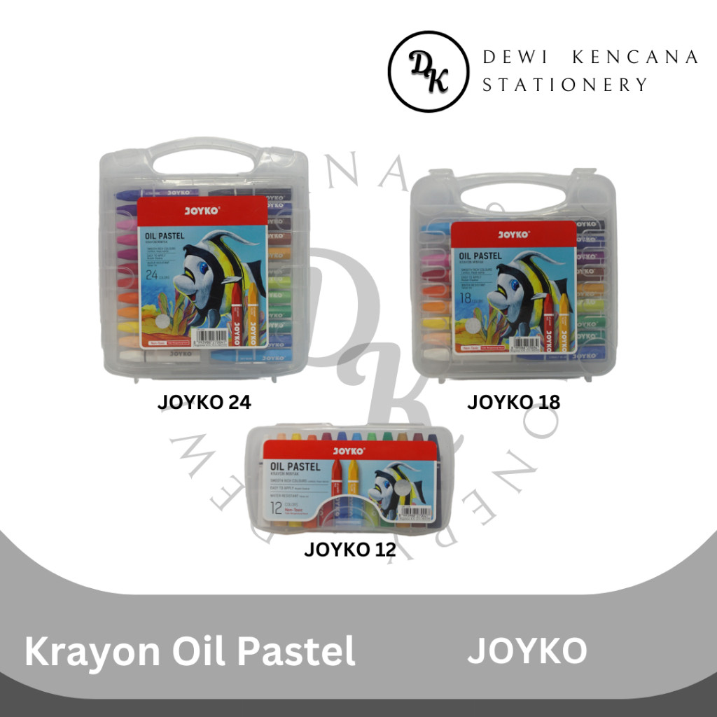 

[READY] Krayon Minyak / Crayon Minyak JOYKO Oil Pastel 100