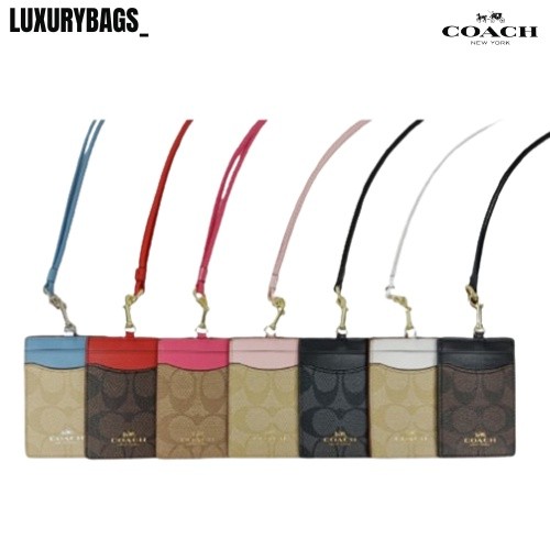 

JH8 F65573 Coach Lanyard Card Holder 126