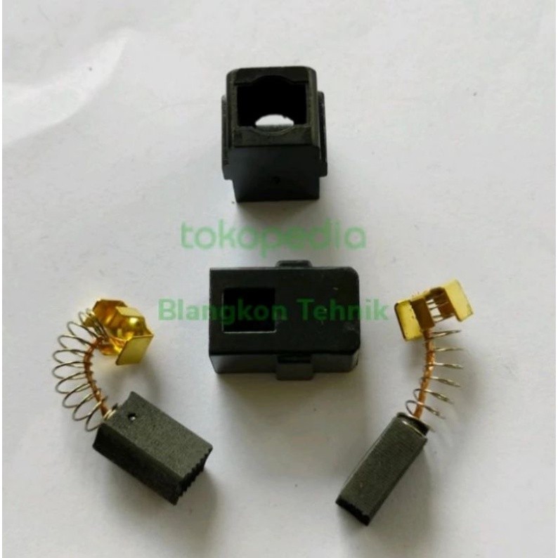 RUMAH CARBON BRUSH + ARANG BRUSH HOLDER SET MESIN BOR MAKITA MAKTEC