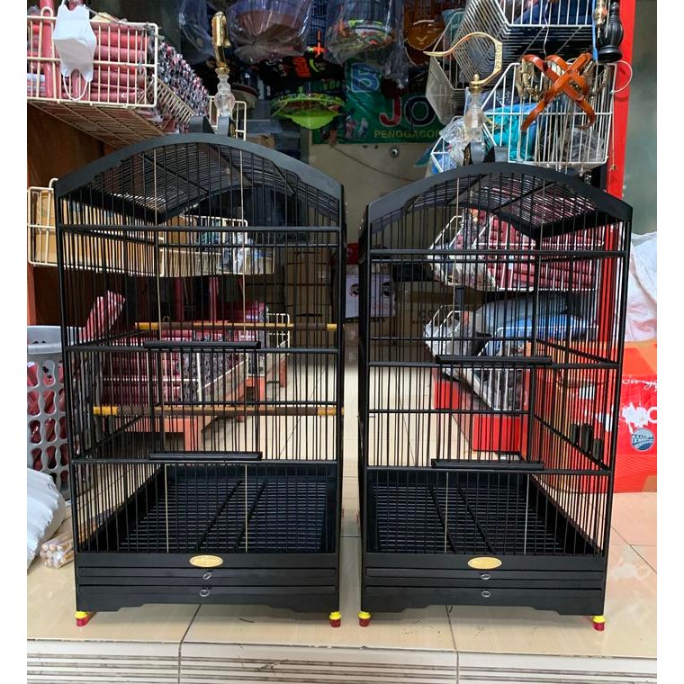 Amour Petshop Sangkar Kandang Kotak Bnr Black Doff No 1