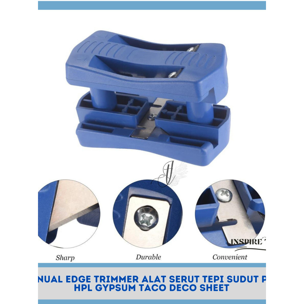 

JH8 CUTTER ALAT SERUT PVC HPL GYPSUM TACO DECO SHEET MANUAL EDGE TRIMMER