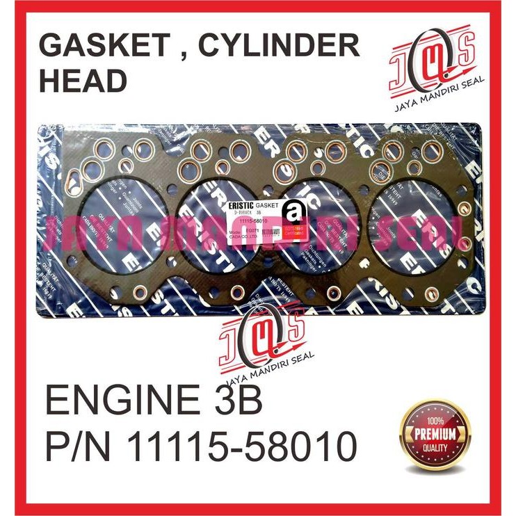Sale Paking Gasket Deksel Cylinder Head Only Land Crusier Hardtop 3B Diesel