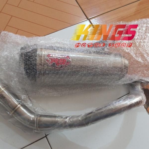 KNALPOT ORIGINAL R9 ALPHA HONDA NEW VARIO 125 150 LED (2018-2020)