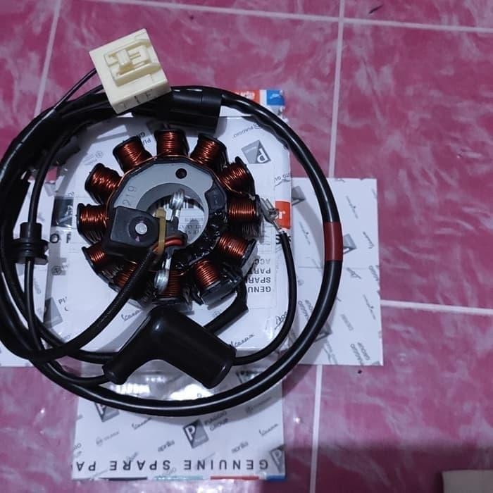 SPUL / CAMPLATE STATOR PIAGGIO VESPA 3V SPRINT PRIMAVERA BERKUALITAS