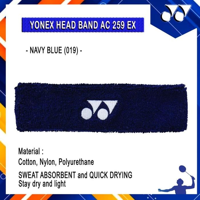 (Expert) Headband / Deker Kepala Yonex AC259EX / AC 259 EX/ AC259 EX ORIGINAL