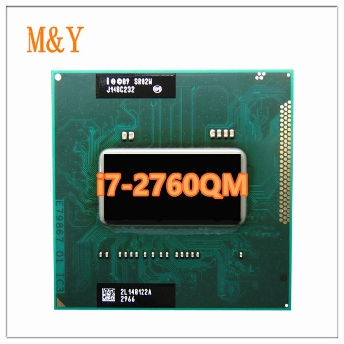 i7-2760QM SR02W I7 2760QM SRO2W Processor Quad-Core SOCKET G2 /