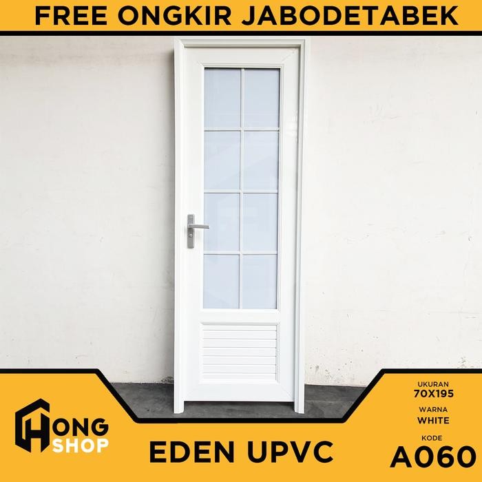 Fixco- Pintu Kamar Mandi UPVC EDEN JOICE 70x198