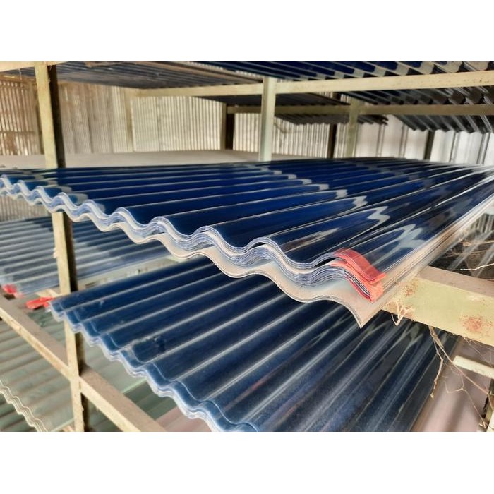 Fixco- atap plastik gelombang transparan