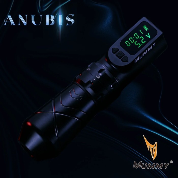 Mummy Anubis Wireless Tattoo Machine Adjustable Stroke Length