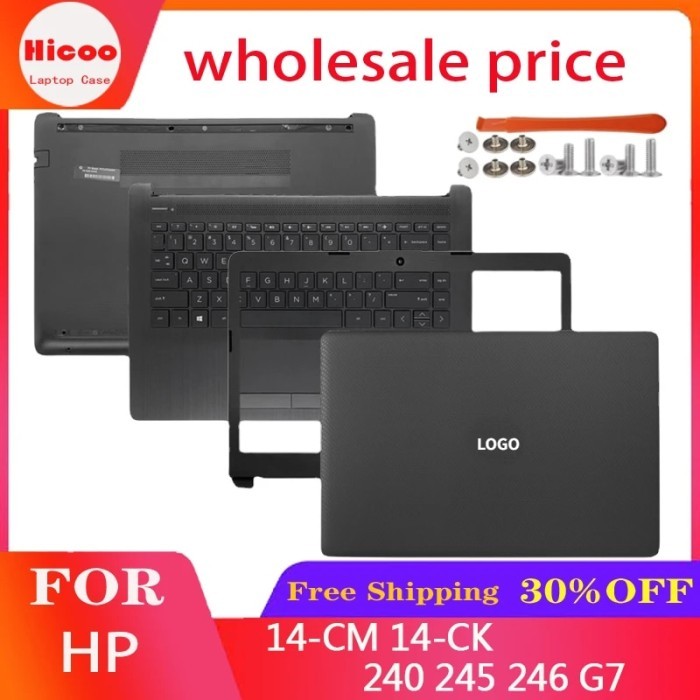 New For HP 14-CM 14-CK 240 245 246 G7 Series Laptop LCD Back