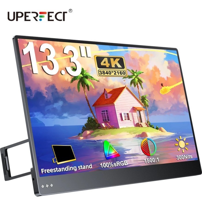 UPERFECT 4K Portable Monitor 13.3" 3840 * 2160 IPS HDMI Extenal