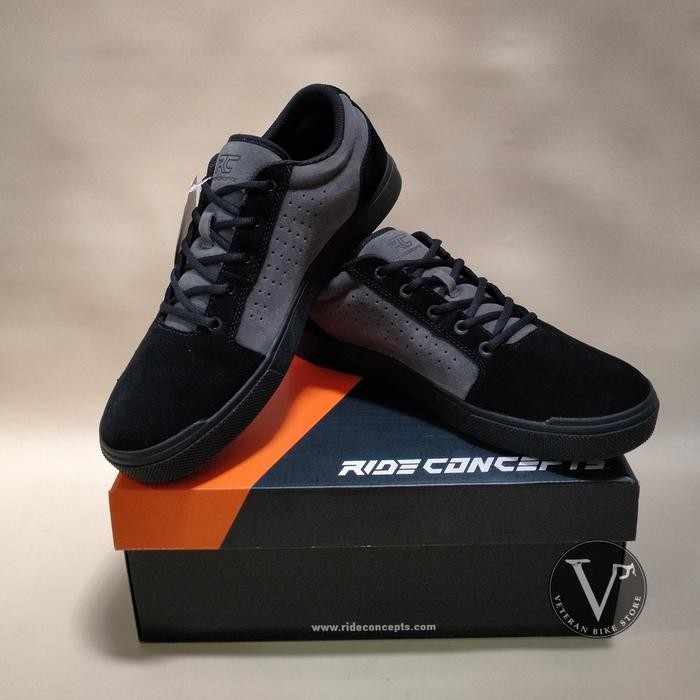 Sepatu Sepeda Ride Concepts Vice Charcoal Black