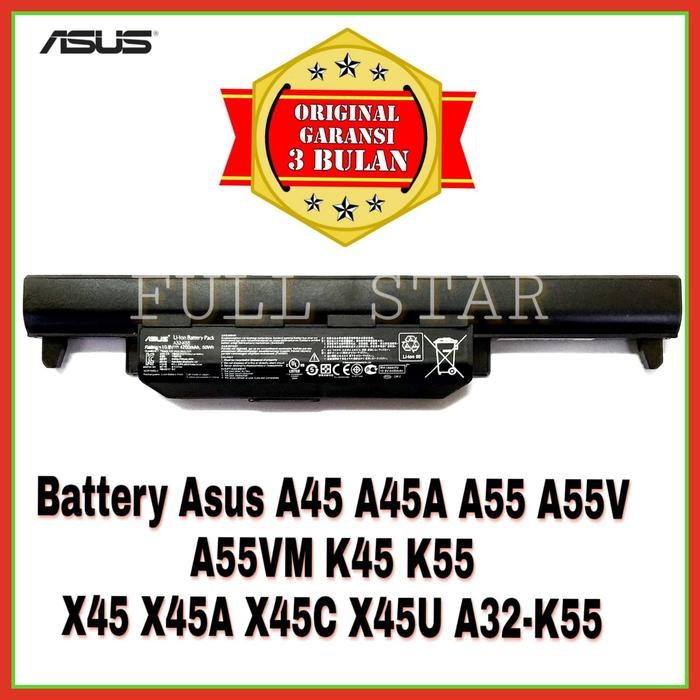 Baterai Laptop Asus X45C X45U X45A X45 A45A A55 A55V A32-K55