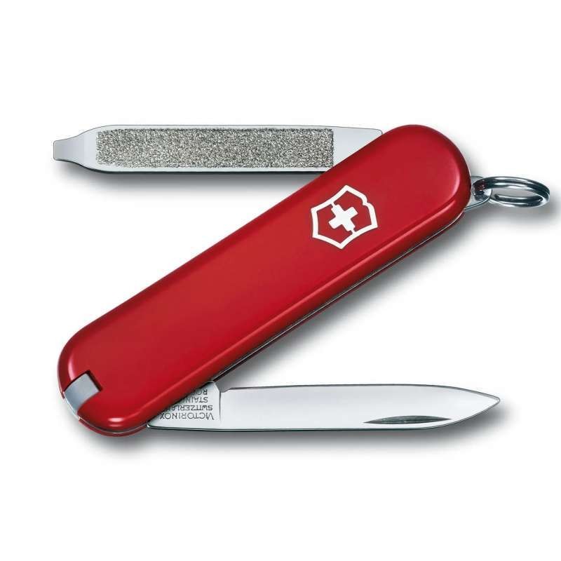 Victorinox Swiss Army 6In1 Escort 58 Mm 0.6123 - Pisau Saku / Lipat Kecil Ringan 6In1 - Merah Best