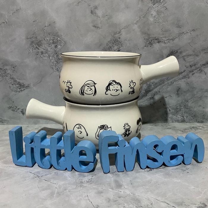 Piring Snoopy/Mangkok Snoopy/Piring Snoopy