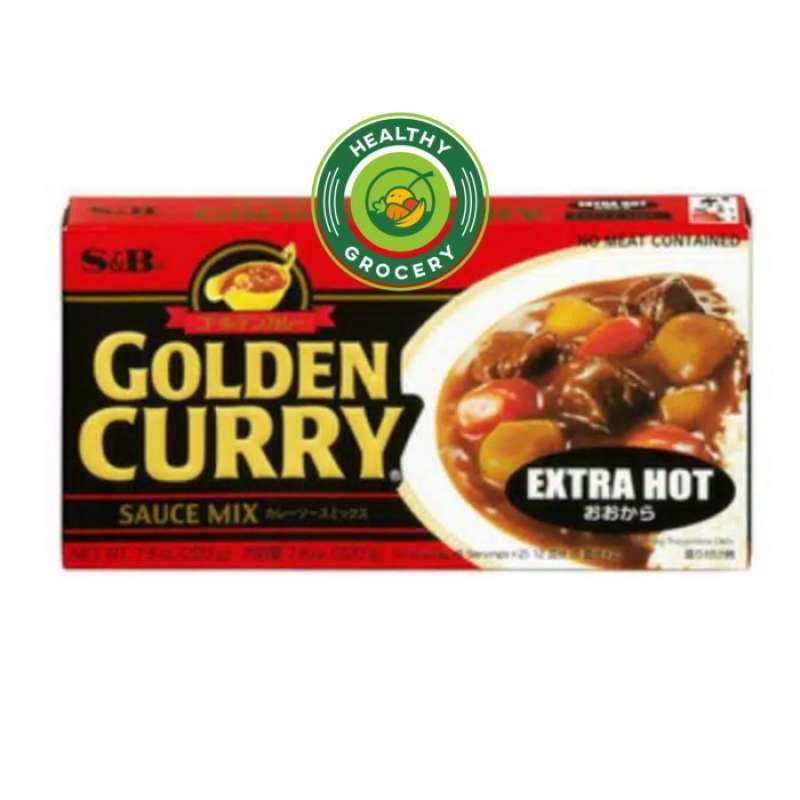 

S&B Golden Curry Extra Hot 220 Gr / Bumbu Kari Jepang Super Pedas Best Seller