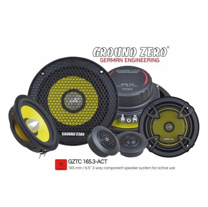 Speaker 3way GroundZero GZTC 165.3 ACT TERLARIS