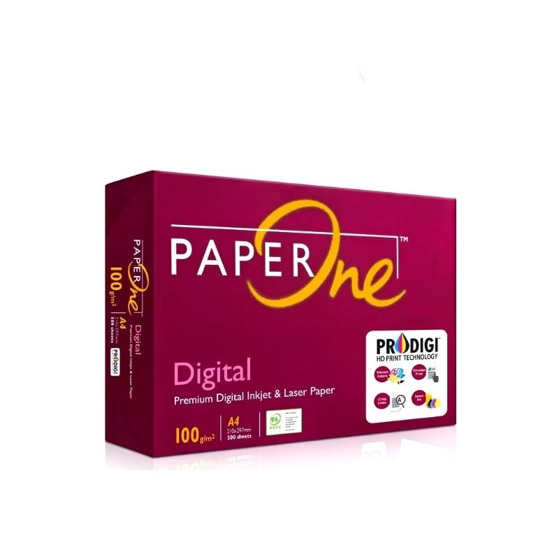 

Kertas HVS Paperone A4 100 gram 1 Box