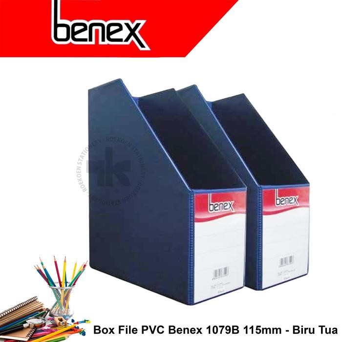 

Promo Benex Box File Karton Lipat Lapis Pvc 1079B - Biru Tua (11,5Cm) Terlaris