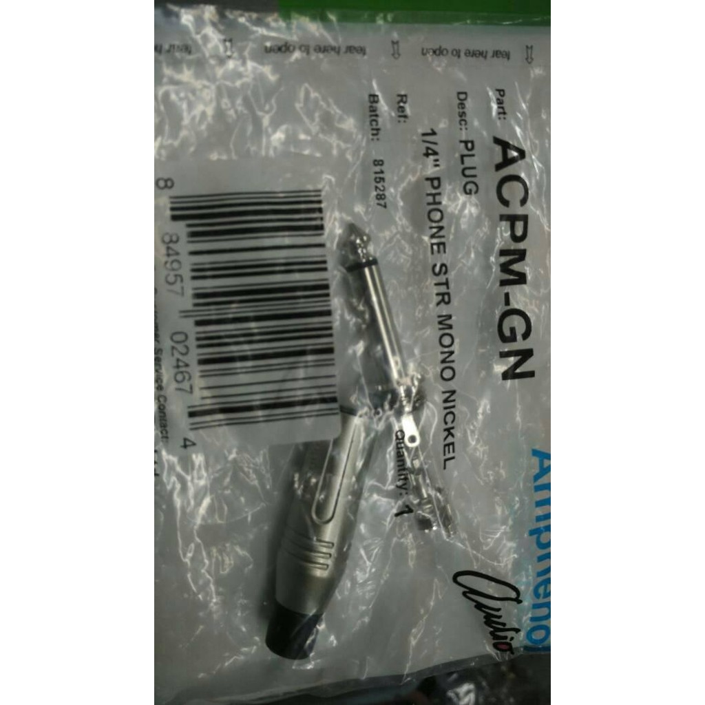 Ready- Jack Amphenol Acpm-Gn Akai Mono
