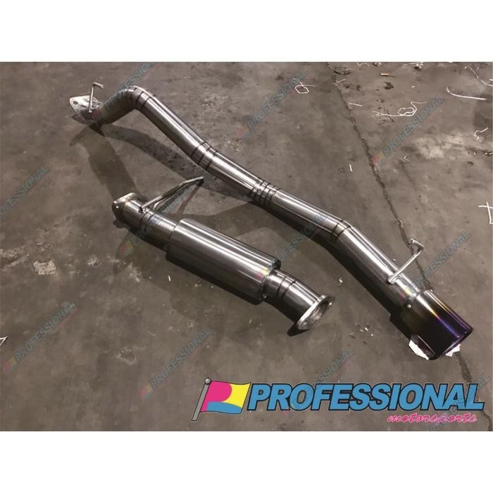 Downpipe Muffler Knalpot Exhaust Stainless Hks Style Pajero Sport 16+