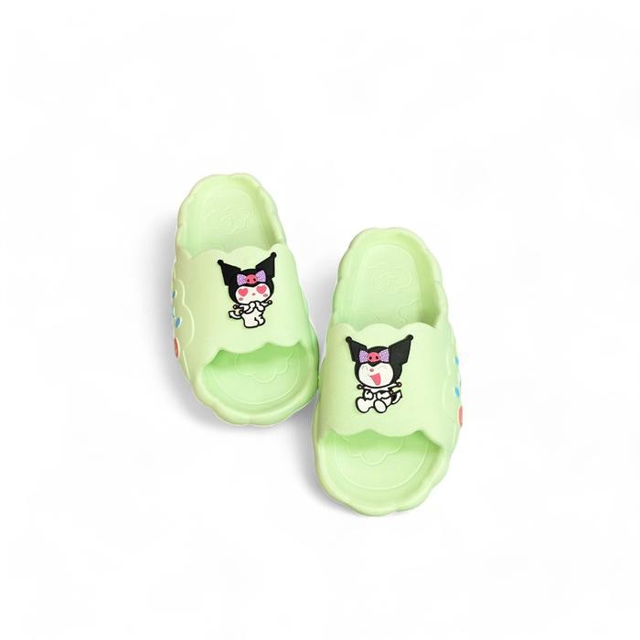 COLLIN SENDAL ANAK-ANAK SENDAL SLIP ON KUROMI B6190-B SANDAL FASHION