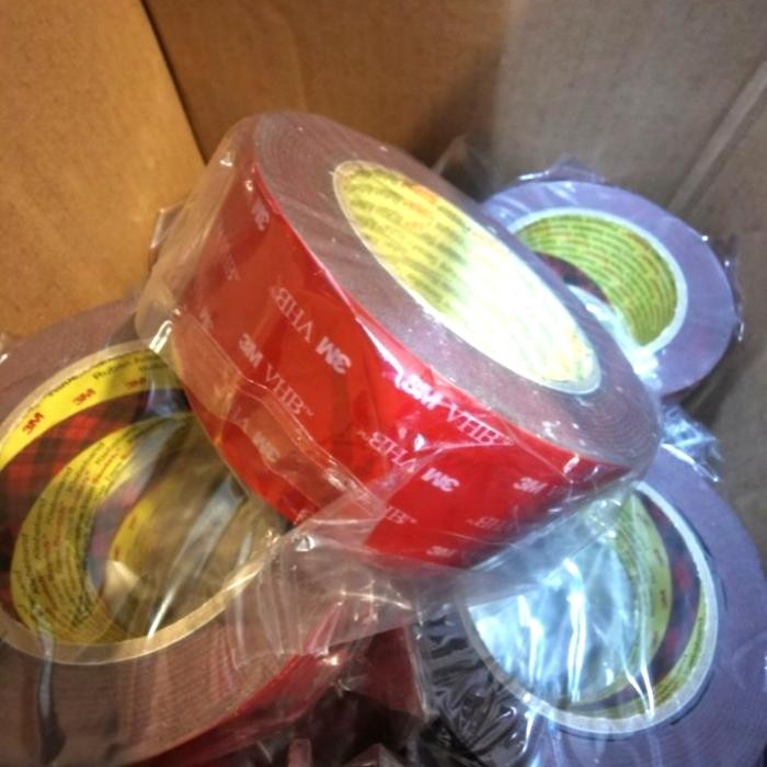 

meta Double Tape 3M VHB 24mm x 4,5 M - Lem Bolak balik 3M Otomotif - Lem 3M