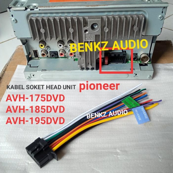 PREMIUM Kabel soket pioneer AVH-175DVD AVH-185DVD AVH-195DVD avh195dvd