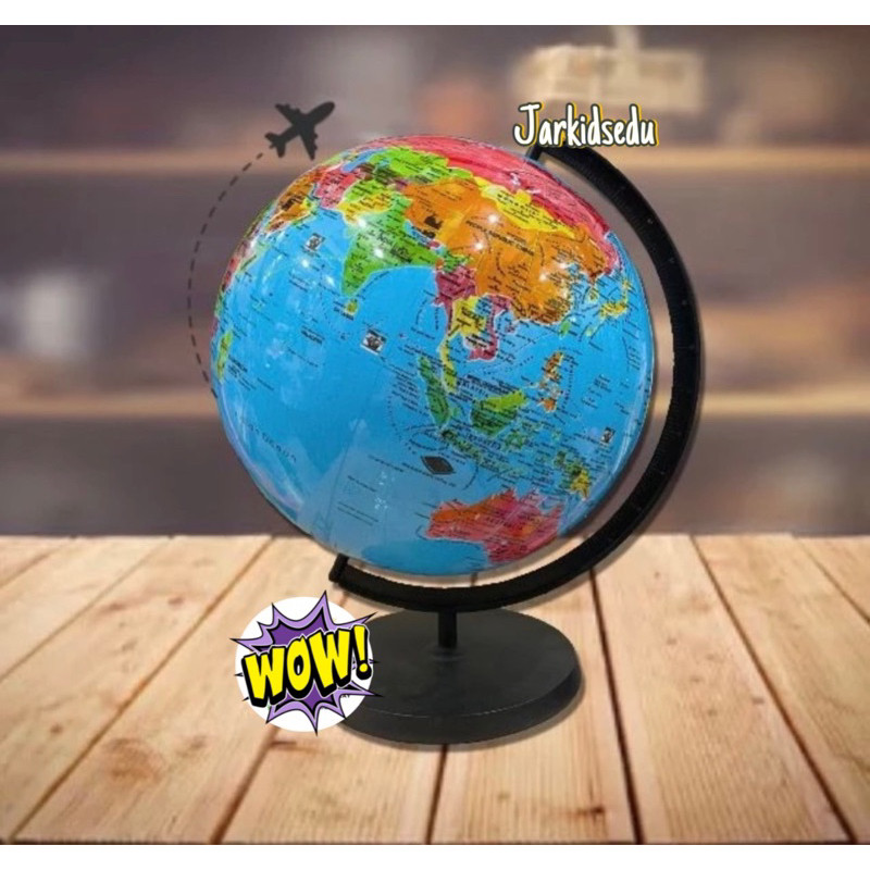 

Mainan Edukasi Bola Dunia Pajangan Globe Ball Jumbo Premium