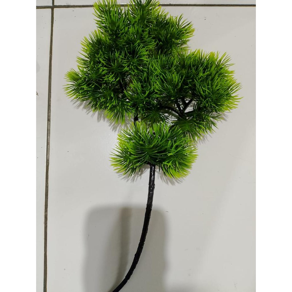 PREMIUM Daun Bonsai Cemara Udang/Daun Artificial/ Bunga Artificial