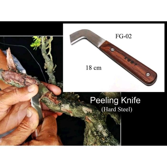PREMIUM Alat Bonsai, Pisau Kupas Kulit Bonsai merk Ryuga FG 1