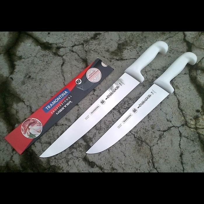 PREMIUM ORIGINAL Pisau golok sembelih tramontina passador pasador lurus 12"