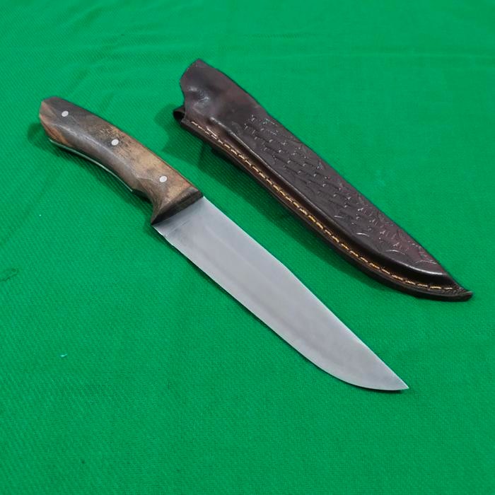 PREMIUM Pisau Seset Skinner Sembelih Dapur Baja Willys