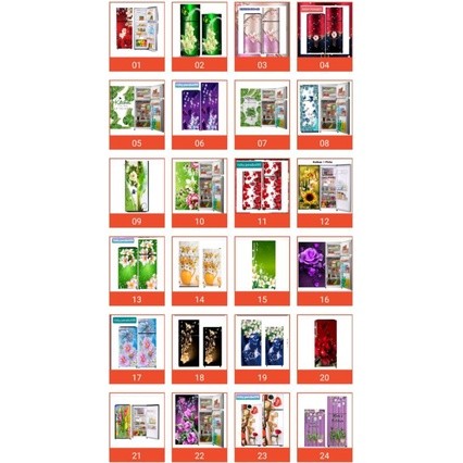 KirimLgSg-STIKER KULKAS 2 PINTU TERMURAH & TERLARIS -good