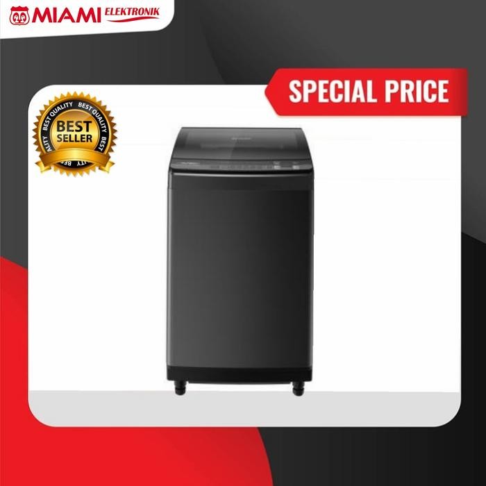 Mesin Cuci Sharp 1 Tabung 8.5KG Inverter Sharp ESM8500XTSA ESM8500