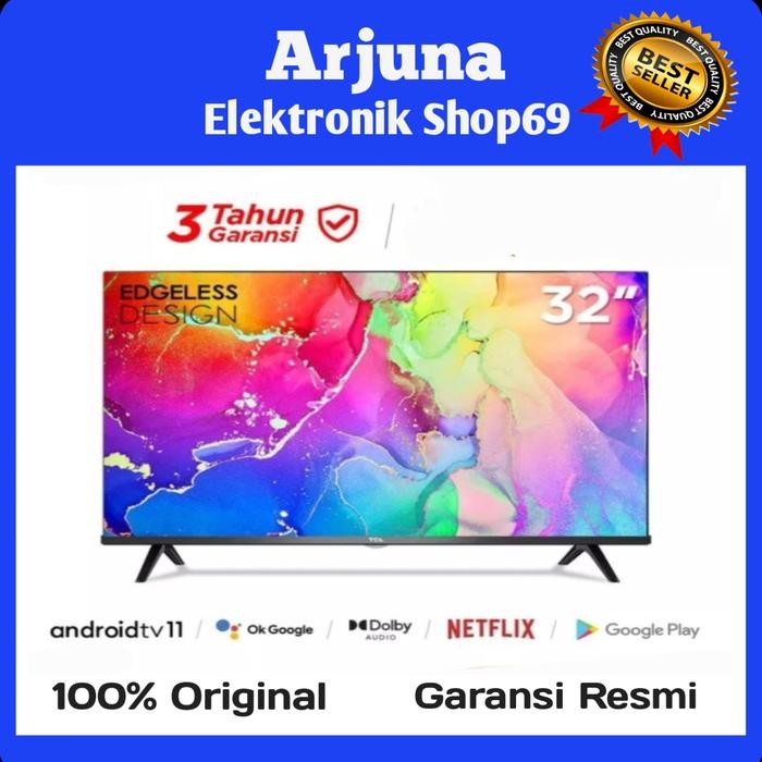 TCL 32A7 LED TV 32 Inch Digital TV Smart Android TV Ok Google