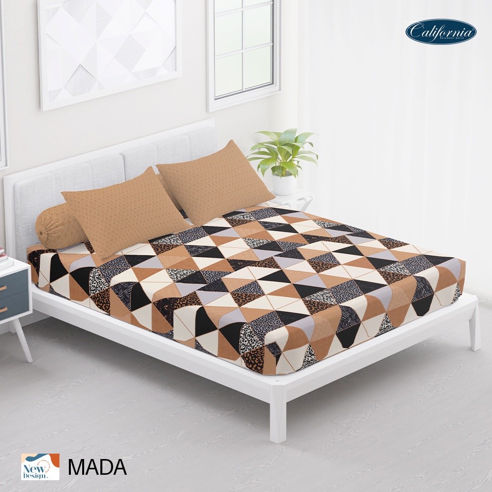 S3NdToday,,CALIFORNIA Sprei Queen Fitted 160x200 Mada -good