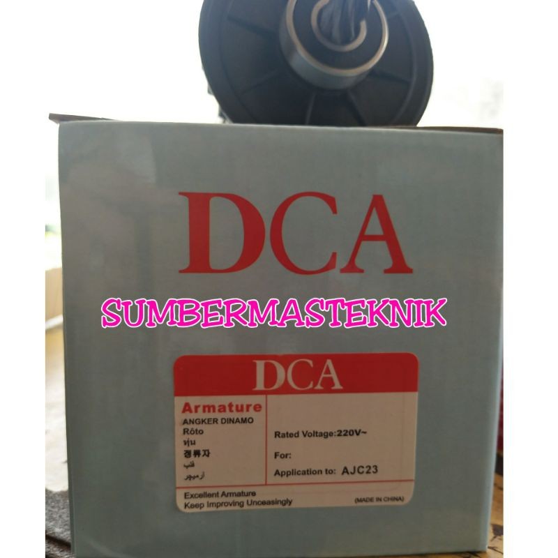 ARMATURE ANGKER DCA AJC23 ARMATURE BOR MAGNET JETBROACH AJC23 DCA